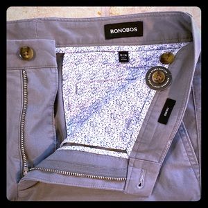 Bonobos Grey Lightweight Chinos - 32x28